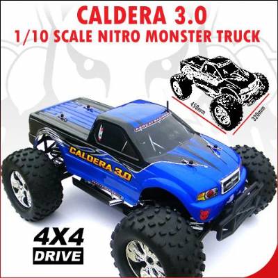 Caldera 3.0 1/10 Scale Nitro Monster Truck